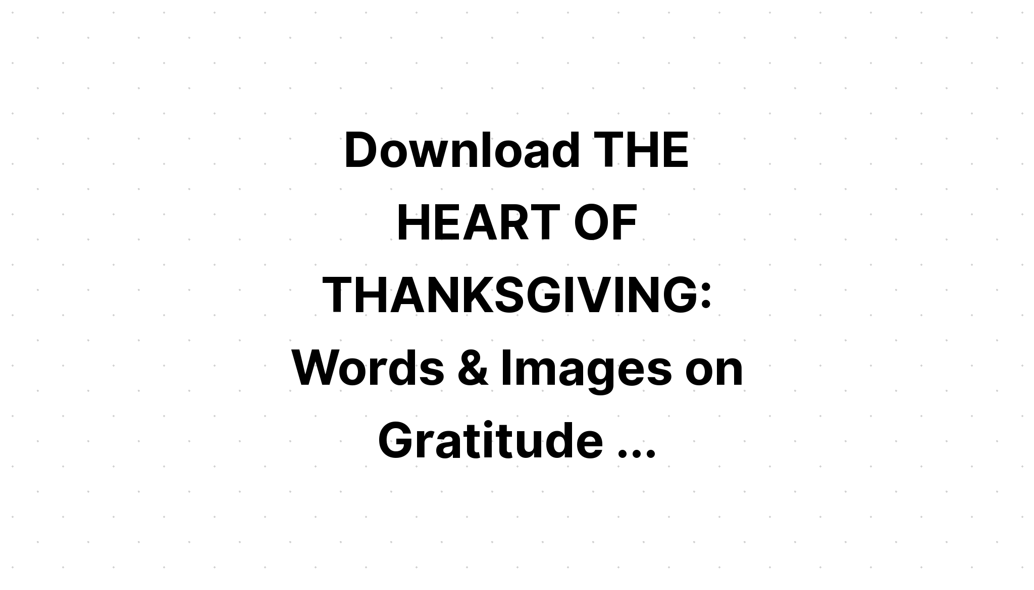 Download Gratitude Lettering Quotes SVG File